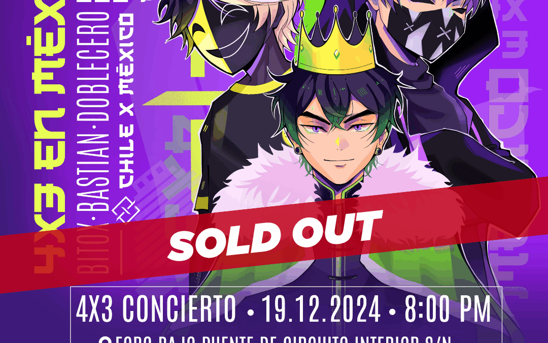 4×3 la rompe en México: Lograron sold out en primer show
